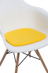 Poduszka na krzesło Arm Chair żółta