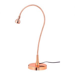 JANSJO Lampa biurkowa LED, miedziany