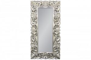 Lustro wiszące Baroque 90x180 srebrny