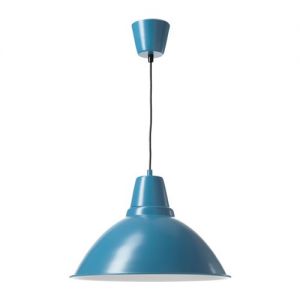 FOTO Lampa wisząca ,niebieski 38 cm