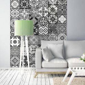Fototapeta - Arabeska - Czerń i biel