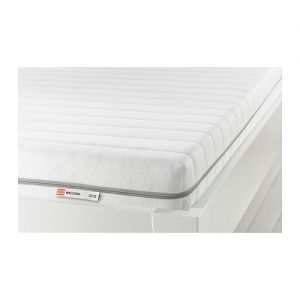 MALFORS Materac piankowy, średnio twardy, biały 90cm