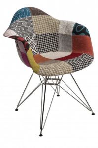 Krzesło P018 DAR patchwork kolorowy