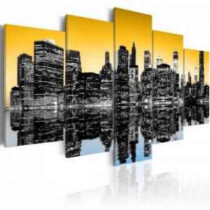 Obraz - NYC lustrzane odbicie - 5 części