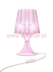 Lampa Smart różowy transparent