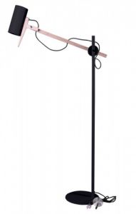 Lampa podłogowa Stork czarna
