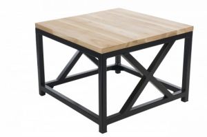 Stolik Loft 60x60cm (3cm) czereś. jasna