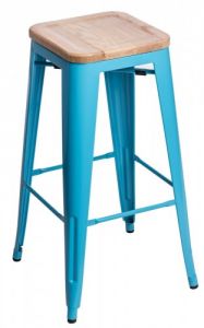 Hoker Paris Wood 75cm niebieski jesion
