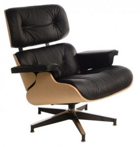 Fotel Vip czarny/natural oak/standard ba se