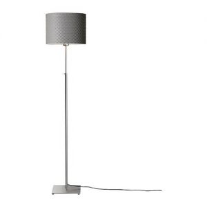 ALÄNG Lampa podłogowa, niklowano, szary