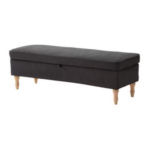IKEA STOCKSUND Ława, Nolhaga ciemnoszary, jasnobrązowy/dr