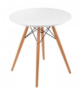 Stół DTW 120 cm, blat biały