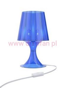 Lampa Smart niebieski transparent