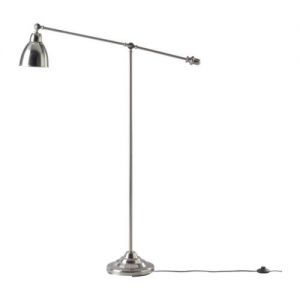 BAROMETER Lampa podłogowa/do czytania, niklowano