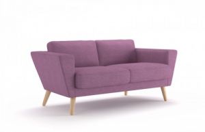 Sofa Atla 150cm fioletowa jasna
