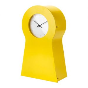 IKEA PS 1995 Zegar, żółty