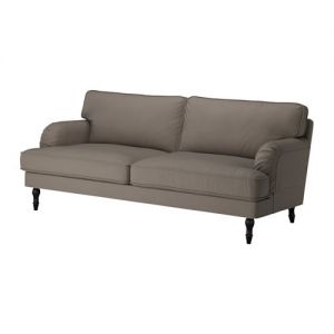 IKEA STOCKSUND Pokrycie sofy 3-osobowej, Nolhaga szarobeżowy