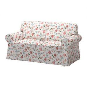 Ektorp sofa dwuosobowa pokrycie wielobarwne