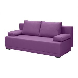 Arviken sofa trzyosobowa rozkładana pokrycie liliowe