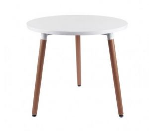 Stół Copine blat biały 80 cm