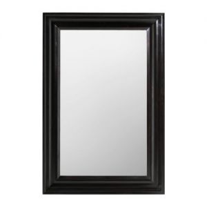 HEMNES lustro czarnybrąz