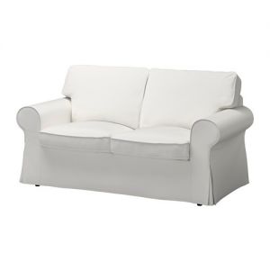 Ektorp sofa dwuosobowa pokrycie białe