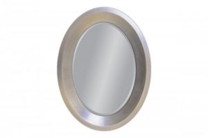 Lustro wiszące Oval 60x80 srebrny