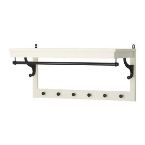 HEMNES Półka na kapelusze, biały