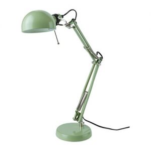 FORSÅ Lampa biurkowa, zielony