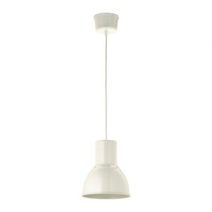 HEKTAR Lampa wisząca,biały 22cm