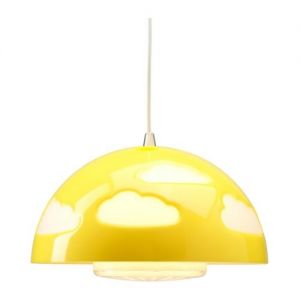 SKOJIG Lampa wisząca, żółty