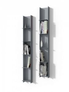 Biblioteczka Libra 1 szara