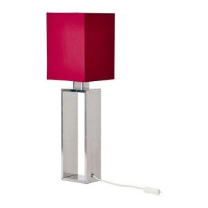 TORSBO Lampa stołowa, ciemnoczerwony
