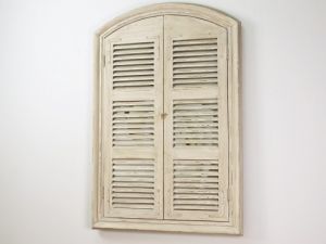 Lustro wiszące Window 80x120 szary przec