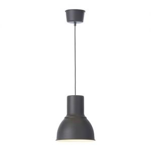 HEKTAR Lampa wisząca, ciemnoszary 22cm
