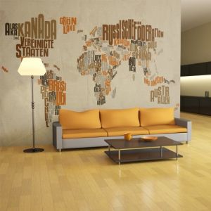 Fototapeta - Indiana Jones - map of adventures