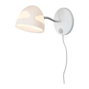 SKOJIG Lampa ścienna, biały