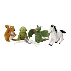 IKEA GULLEPLUTT Pacynka ŻABKA