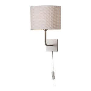 ALÄNG Lampa ścienna, niklowano, biały