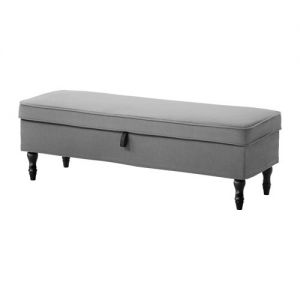 IKEA STOCKSUND Ława, Ljungen szary,czarny/drewno