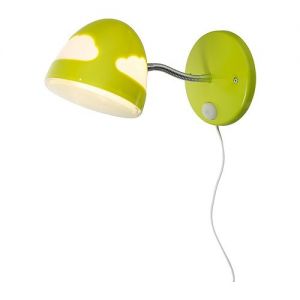 SKOJIG Lampa ścienna, zielony