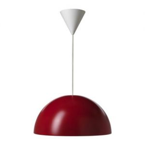 IKEA 365+ BRASA Lampa wisząca, czerwony