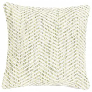 Poduszka Melange Zigzag 45x45 zielona