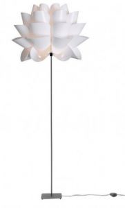 IKEA KNAPPA Lampa stojąca czarny- biały