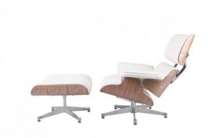 Podnóżek Vip biały/ash/silver base TP