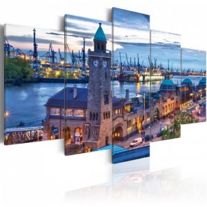 Obraz - Niemcy, Hamburg, port