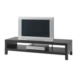 LACK Szafka pod TV, czarnobrąz