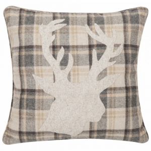 Poduszka Reindeer patchwork 45x45