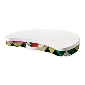 BYLLAN Podstawa pod laptopa, Majviken wielobarwny/biały