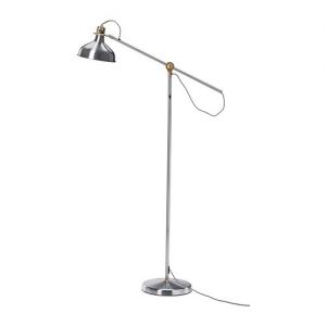 RANARP Lampa podłogowa/do czytania, niklowano